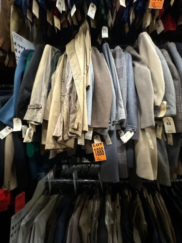 Collection of 1970's era overcoats