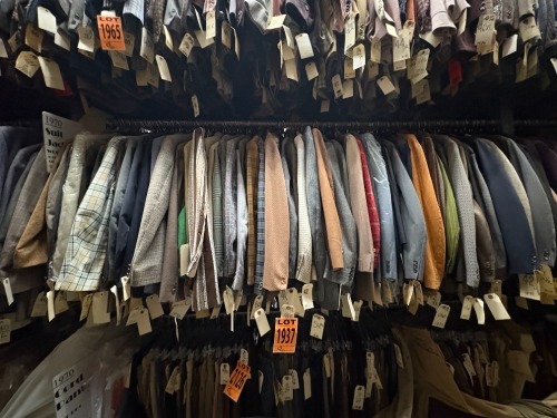 Collection of assorted 1970's suit jackets. Assorted sizes