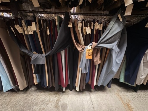 Collection of (100) assorted 1970's pants. Assorted sizes