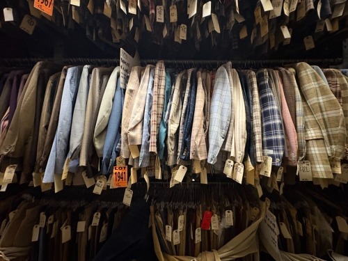 Collection of assorted 1970's sport coats. Assorted sizes