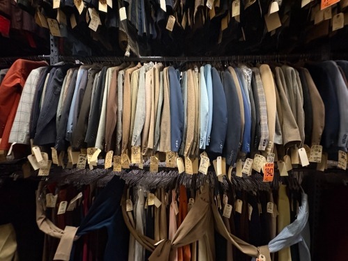 Collection of assorted 1970's sport coats. Assorted sizes