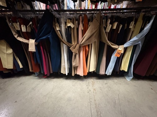Collection of (150) assorted 1970's pants. Assorted sizes