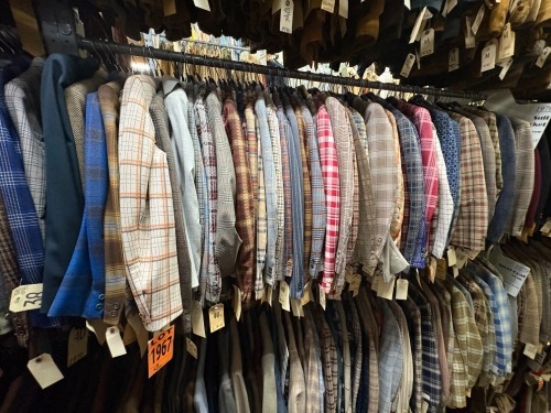 Collection of 1970's suit jacket. Assorted sizes