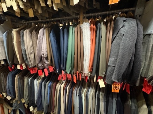 Collection of 1970's suit jacket. Assorted sizes