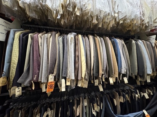 Collection of assorted 1980's sport jackets. Assorted sizes.
