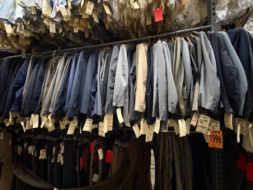 Collection of assorted 1980's 2pc suits. Assorted sizes