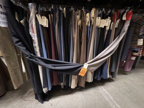 Collection of (100) assorted 1970-1980's pants. Assorted sizes