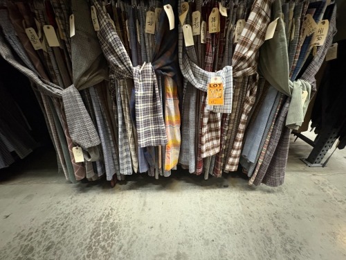 Collection of (120) assorted 1970's cotton pants. Assorted sizes