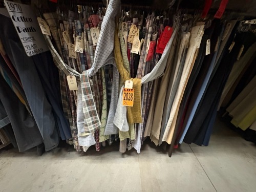 Collection of (60) assorted 1970's cotton pants. Assorted sizes