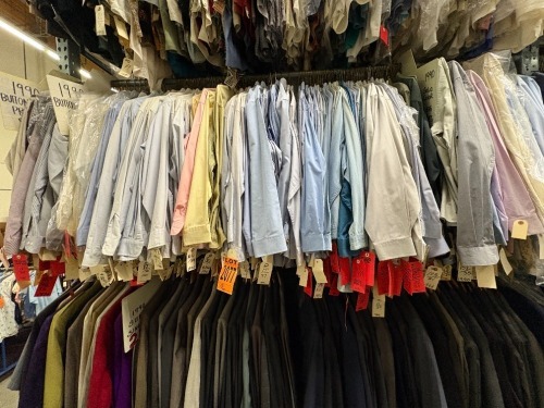 Collection of assorted 1990's button down shirts. Assorted sizes