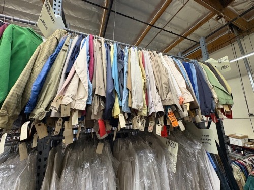 Collection of assorted 1980's classic wind-breakers. Assorted sizes.
