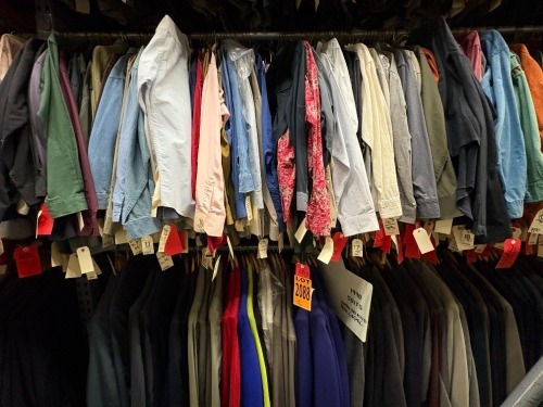 Collection of assorted 1980-90's shirts. Assorted sizes
