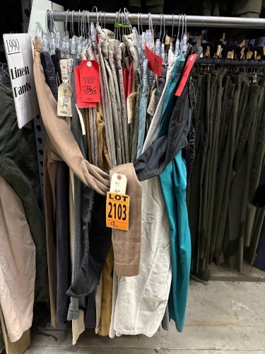 Collection of 1990s linen pants