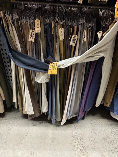 Collection of 1980s Chino Cotton Pleated pants