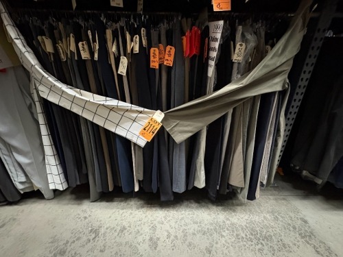Collection of 1990s era pants, incl Chino pants, casual, Doubles