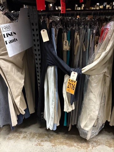 Collection of 1980s linen pants