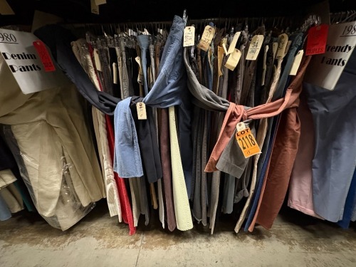 Collection of 1980s era denim pants