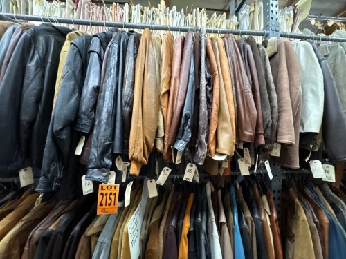 Collection of approx (29) 1950-70s era leather jackets