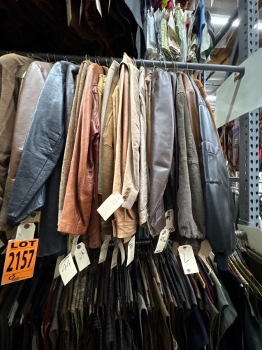 Collection of approx (40) 1970s-80s era jackets, leather