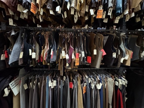 Collection of approx (120) vests