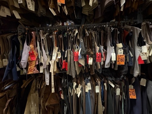 Collection of approx (120) 1850s Wool Vests