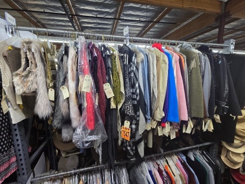 Collection of 2000's era Vests, Ponchos & Jackets
