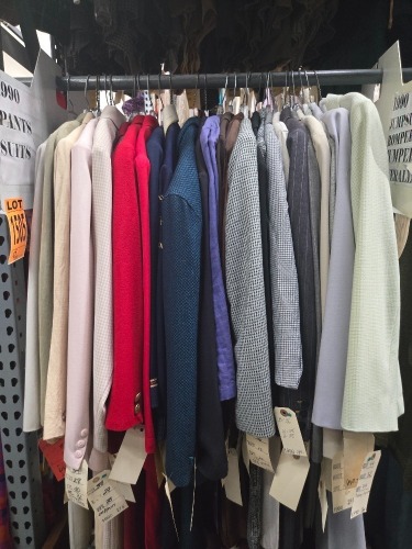 Collection of 1990's era pantsuits