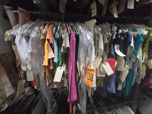 Collection of 1990's era bandeau, halter, midriff tops