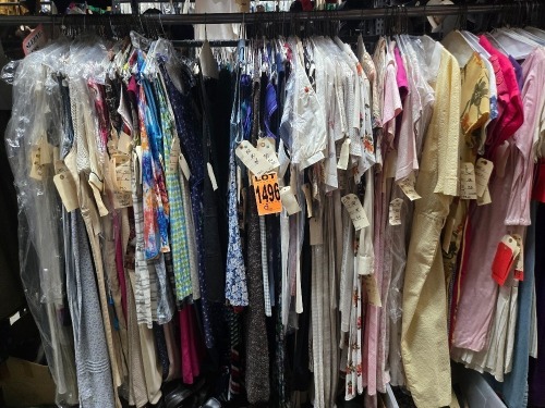 Collection of 1990's era day dresses & house dresses