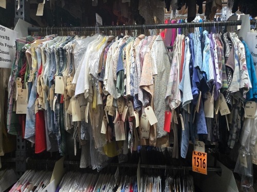 Collection of 1990's era tops, blouses