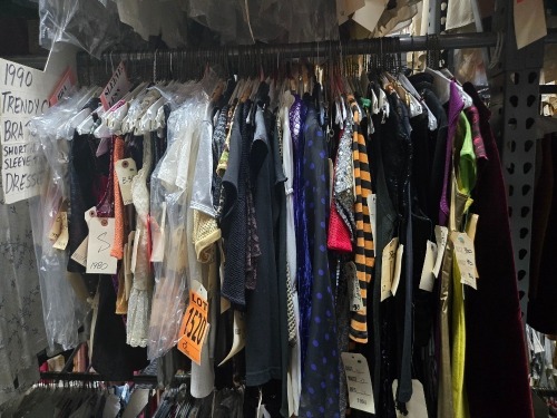 Collection of 1990's era club / dressy tops