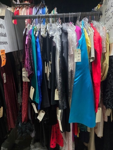 Collection of 1990's era cocktail dresses
