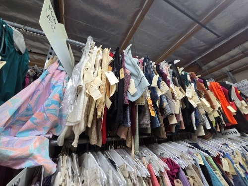 Collection of 1980's era vests, various styles