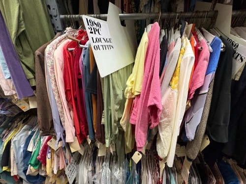 Collection of 1980s 2pc lounge outfits, approx 20
