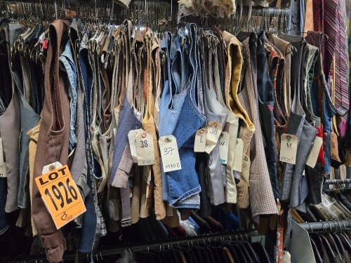 Collection of 1970s era vests
