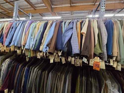 Collection of 1970s era shirt jackets