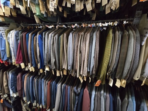 Collection of 1970s era Belt, Jkt, 2 & 3pc Suits, various sizes