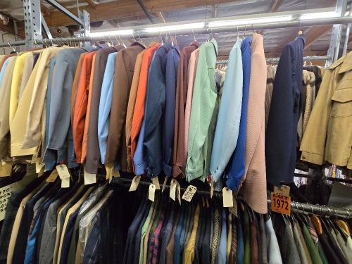 Collection of 1970s era jackets