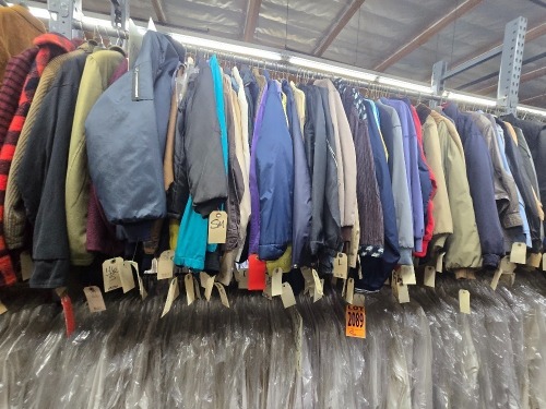 Collection of 1980s era jackets