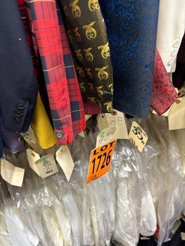 Collection of 1950-1960's Tuxedo coats