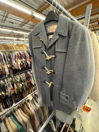 Collection of 1950-1960's stadium toggle coats
