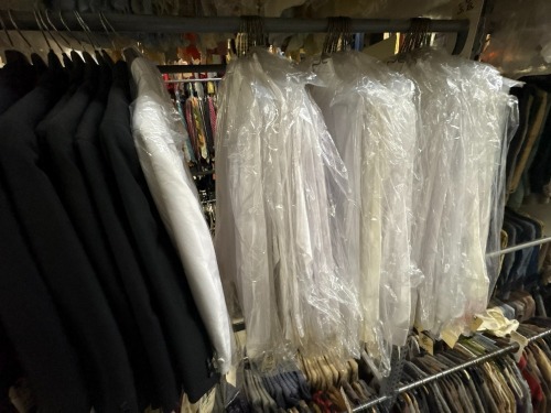 Collection of 2000's tux suits