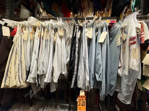 Collection of Youth Baseball Clothing, various eras