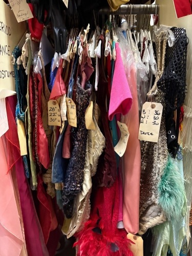 Collection of Period Dance Costumes, various eras