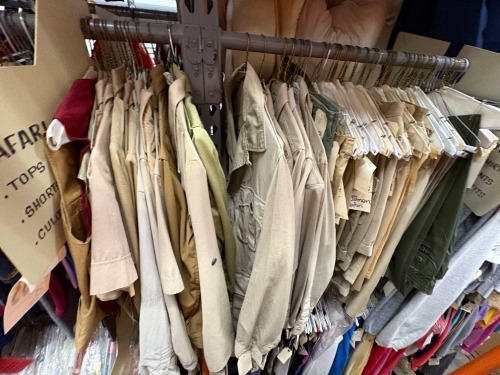 Collection of Safari Tops, Shorts, Culottes