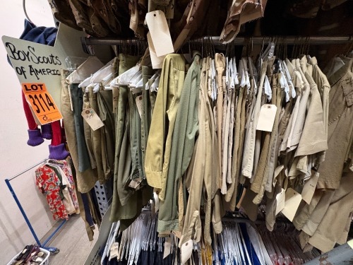 Collection of Boy Scout / Cub Scout Uniforms