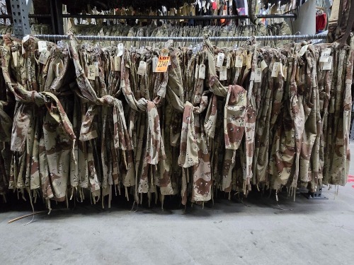 Collection of approx (70) US military cargo pants, 90s era