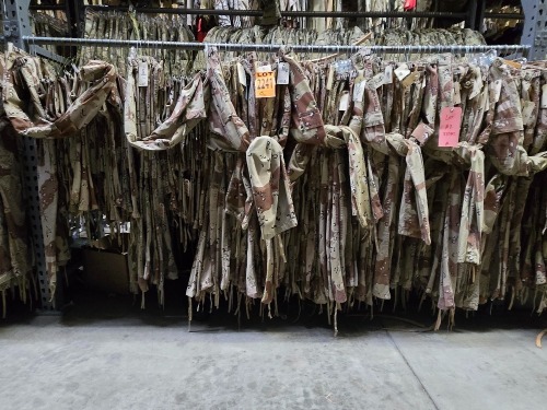 Collection of (120+) US military cargo pants, 90s era
