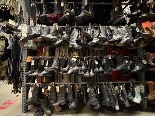 Collection of Cowboy Boots, approx 25 pairs