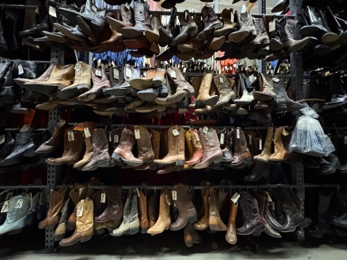 Collection of Cowboy Boots, approx 50 pairs